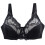Women's full cup lace bralette - unpadded, full figure, 1