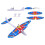 Rechargeable Glider Plane Blue Outdoor Toy 2