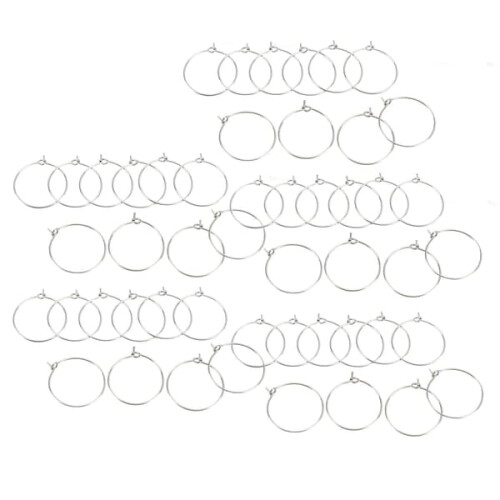 Stainless Steel Earrings 20mm 50 PCS 2