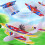 Rechargeable Glider Plane Blue Outdoor Toy 5