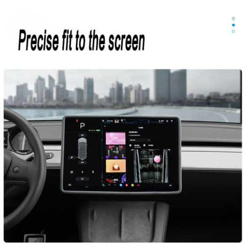 Tesla Model 3/Y Screen Protector Frame TPE Cover 1