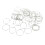 Stainless Steel Earrings 20mm 50 PCS 6