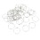 Stainless Steel Earrings 20mm 50 PCS 8