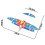 Rechargeable Glider Plane Blue Outdoor Toy 6