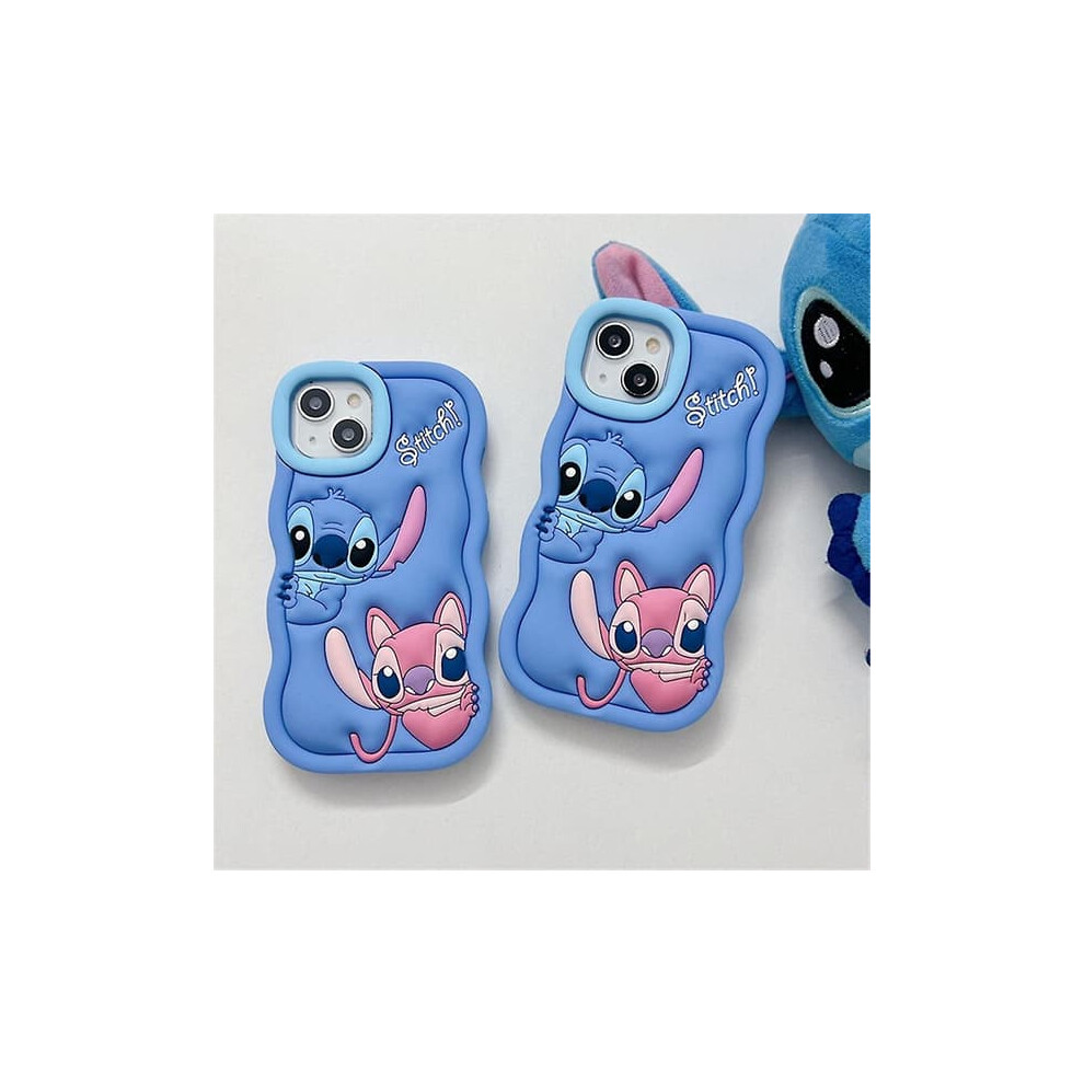 Lilo & Stitch Silicone Phone Case For Iphone 14 Pro 962029369295