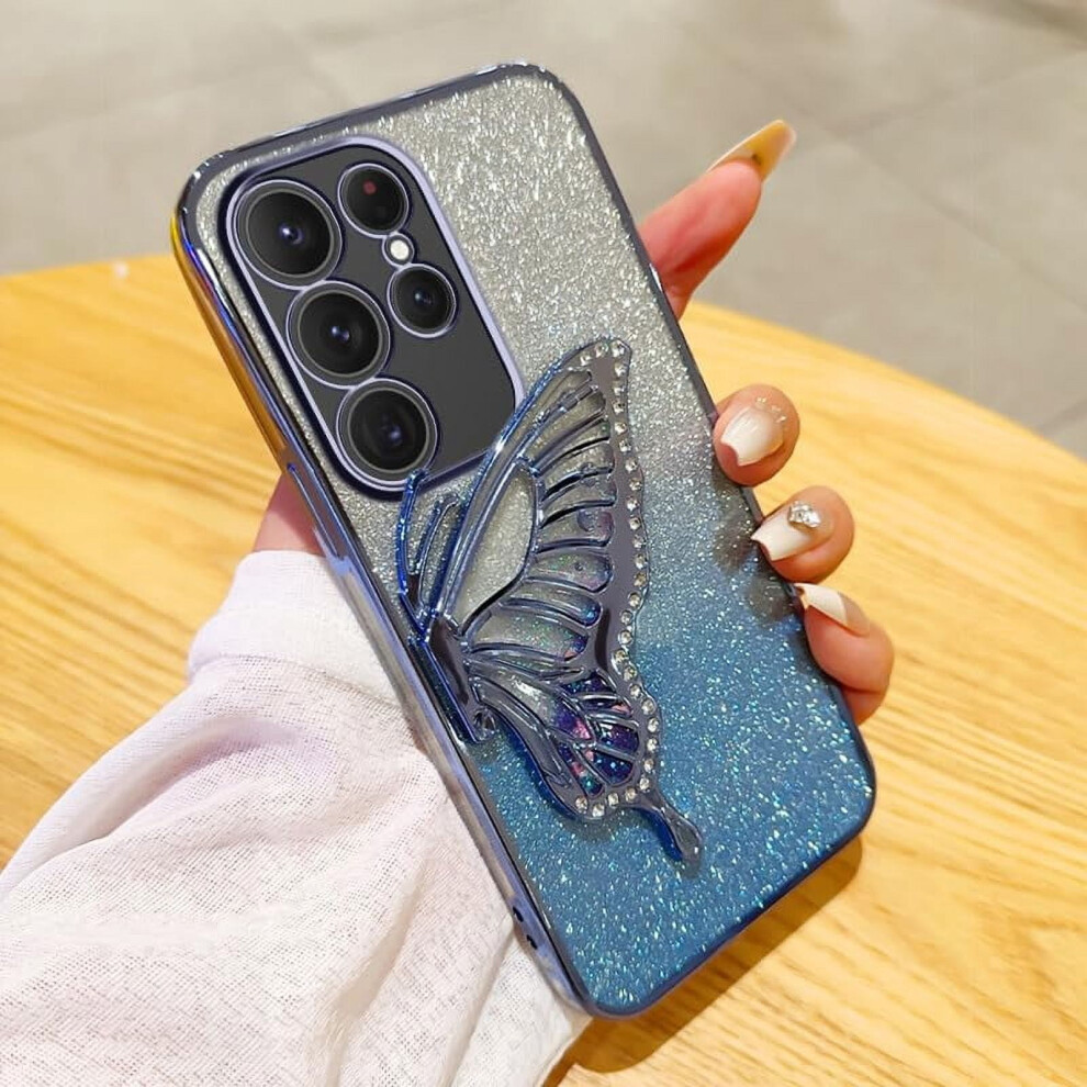Clear Silicone Glitter Case For Oppo Reno 12 Pro Â Red 9087558721657