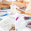 Erasable Ballpoint Pen Set 8 pcs 0.7mm 8 colors 6