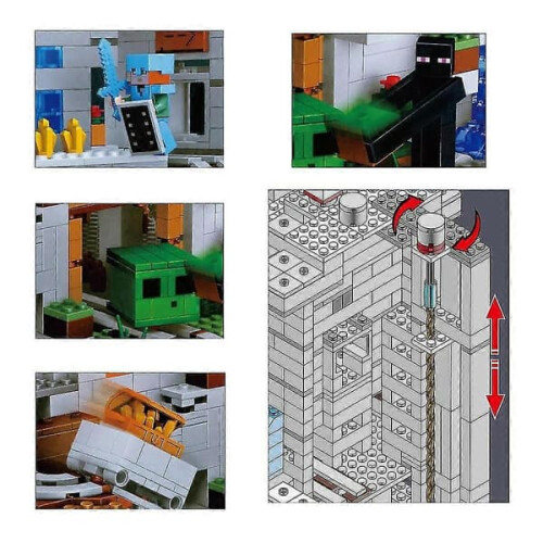 Minecraft Building Set Trap Cave Exploration Set 1