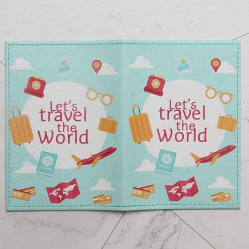 Passport case with clip 02 2