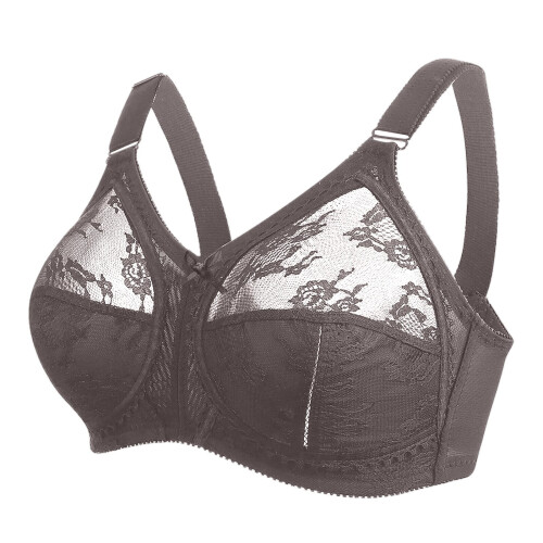 Riforla dame plus size minimizer bh sølvfarvet 42 2