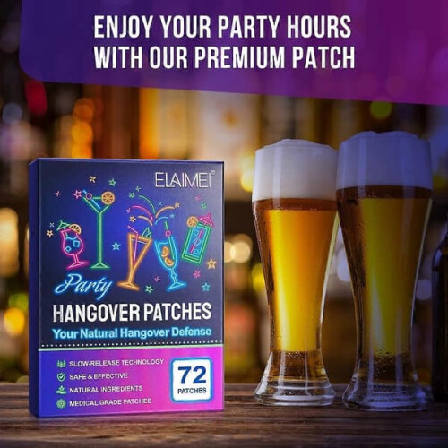 Hangover Preventive Patches 72 per Package 2