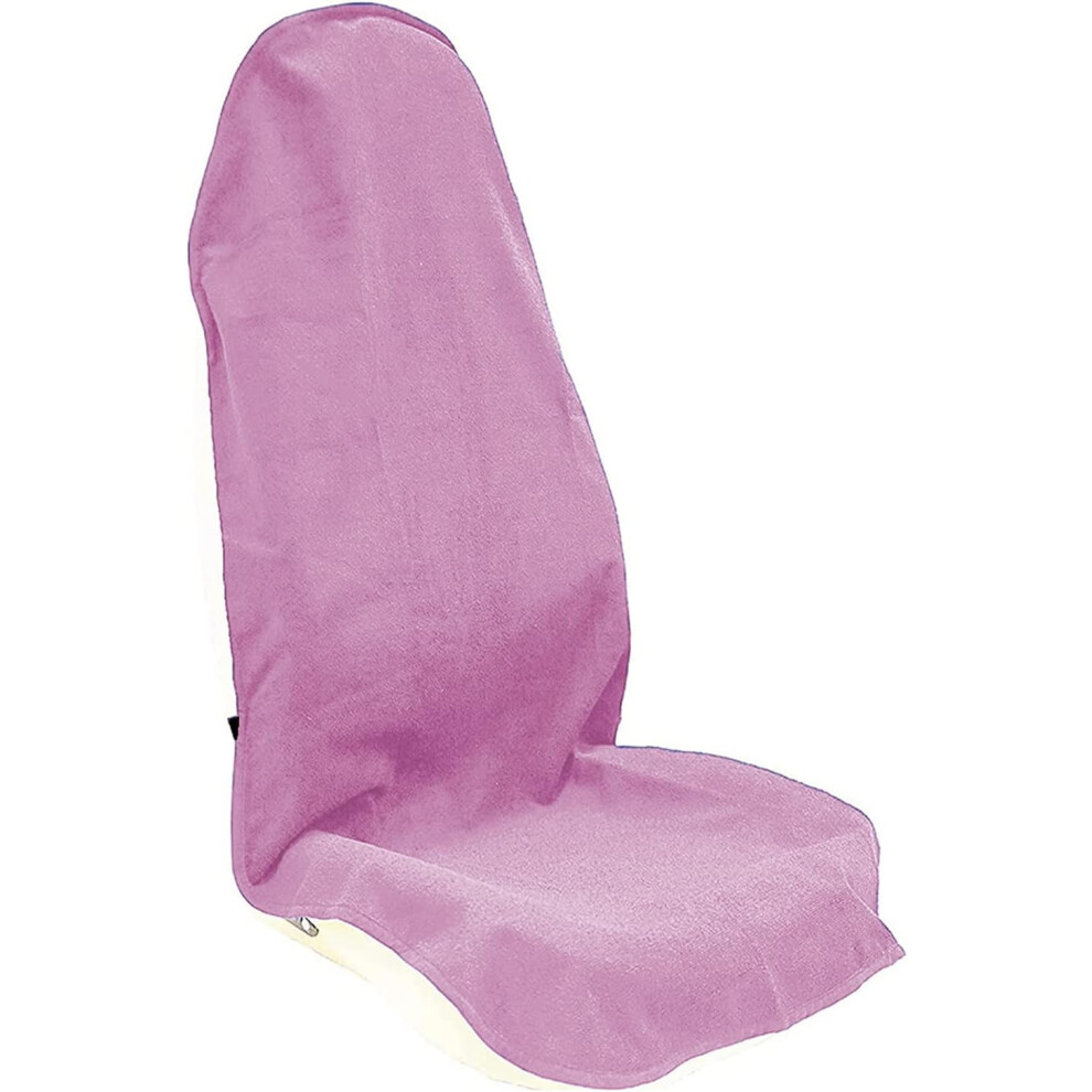 Waterproof Car Seat Cover Front Seats 1 Piece Pink 9558830346498