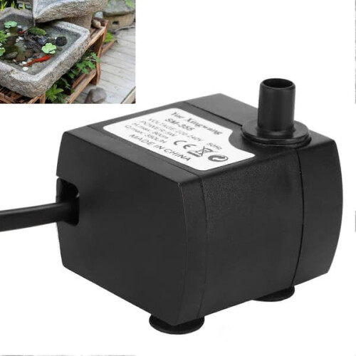 Submersible Fountain Pump 5W EU Plug 220V 2