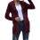Cardigan da donna in maglia, verde, oversize con tasche 6