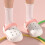 Boys' soft sole slippers white size9M 4