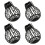 FRCOLOR gutter leaf filter mesh cover 4 pcs 1