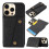 Retro iPhone 16 Pro Max case with card holder red 7
