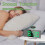 Digital Alarm Clock with 7-inch LED Mirror Screen Green 3