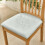 Dining Chair Covers PU Leather Waterproof 6 pcs 3
