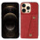 iPhone 16 Pro Max retro case with card holder grey 3