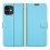 Smooth Wallet Case for iPhone 12 Rose Red 8