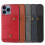 iPhone 16 Pro Max retro case with card holder grey 8