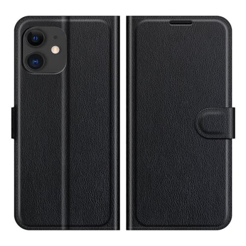 Smooth Wallet Case for iPhone 12 Red 1