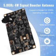2X New 5.8GHz 4W Signal Booster Antenna Range Extender with Accessories for Drones FPV