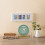 Green Analog Alarm Clock Retro Silent 6-inch 3