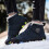 Scarpe da ginnastica per bambini, blu navy, calde, con lacci, taglia 34 2