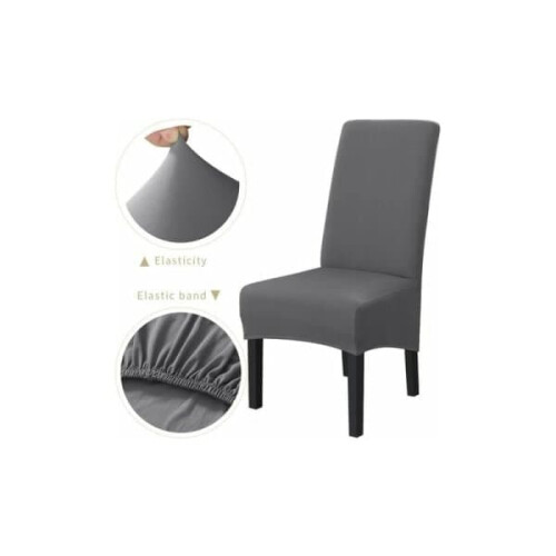Microfiber Stretch Chair Covers 6-pack 2
