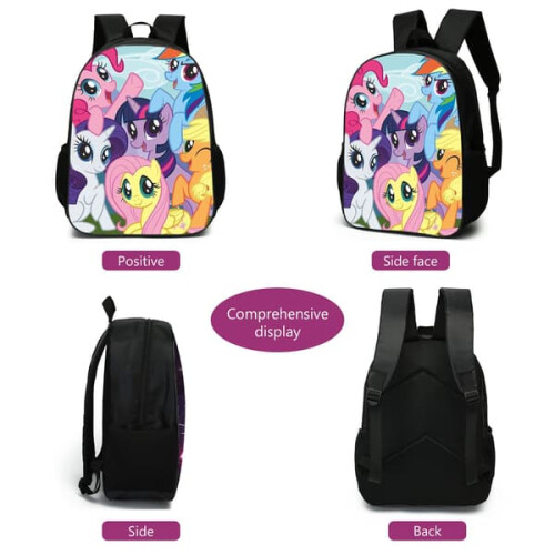 My Little Pony Backpack Set 3-Pack for Kids 1