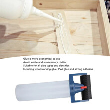 6PCS Glue Applicator Roller Dispenser PE Plastic Applicator Bottle 8Oz Glue Bottle for Wood Processing Painting Supply