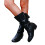 Dames snowboots met lage hak en vetersluiting, model riddermodel, maat 43 4