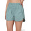 Casual windbreaker shorts voor dames met elastische tailleband. 1