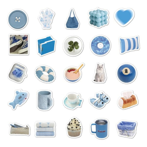 Luggage notebook decorative stickers 50 sheets 1