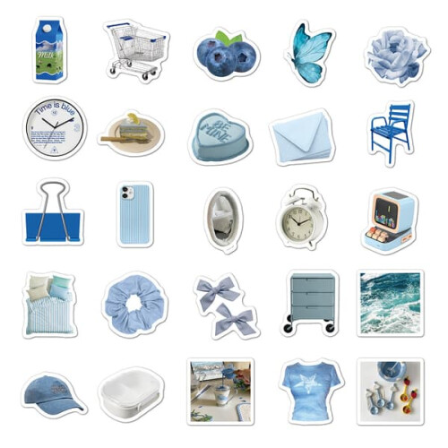 Luggage notebook decorative stickers 50 sheets 2