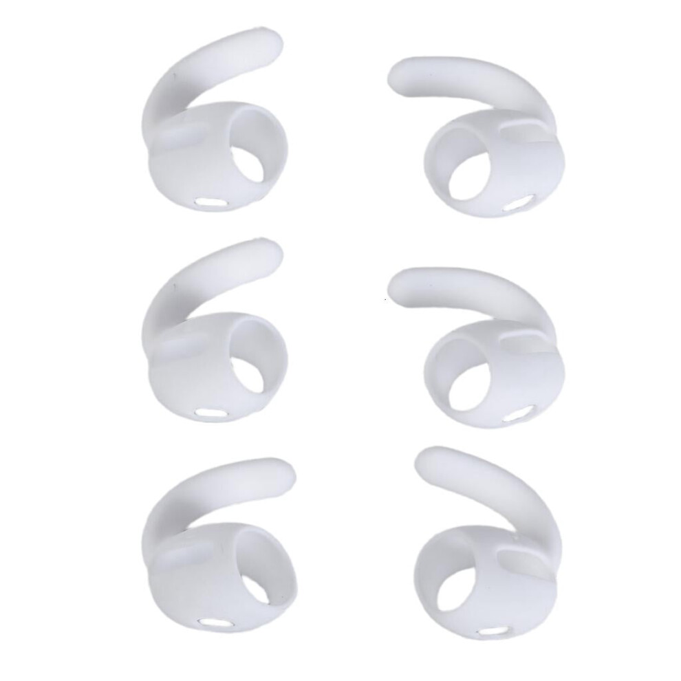 Silicone Ear Hooks For Earbuds 3 Pairs 9558830362344