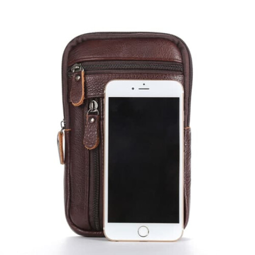 Mobile Phone Bag Shoulder Bag Coffee XF9 1