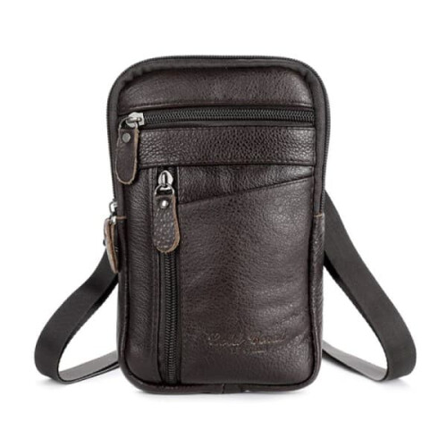 Mobile Phone Bag Shoulder Bag Coffee XF9 2