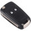 Car Key Case for Vauxhall Opel 2-Button Remote with Blade 2