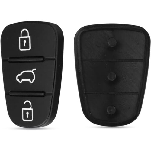 Car Key Shell Replacement for Hyundai Kia 3-Button 2
