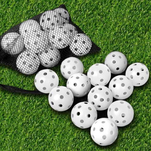 Golf Practice Ball Airflow Plastic 42mm 1