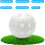 Golf Practice Ball Airflow Plastic 42mm 3