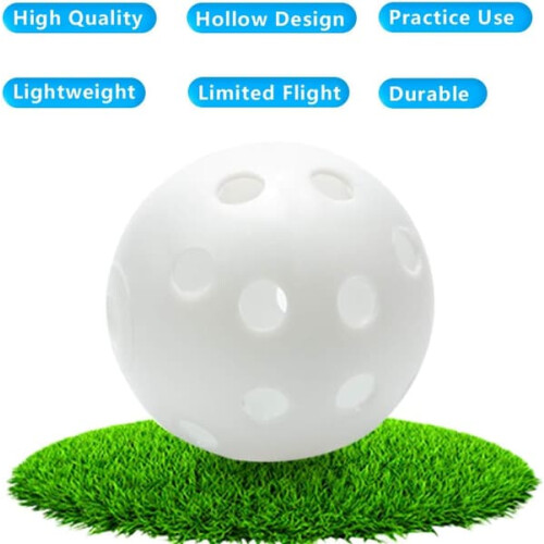 Golf Practice Ball Airflow Plastic 42mm 2