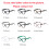 Γυαλιά ηλίου Cat Eye Blue Light Blocking Γυναικεία Διαφανή Φακοί Full Frame Διαφανή +2.75strength 4
