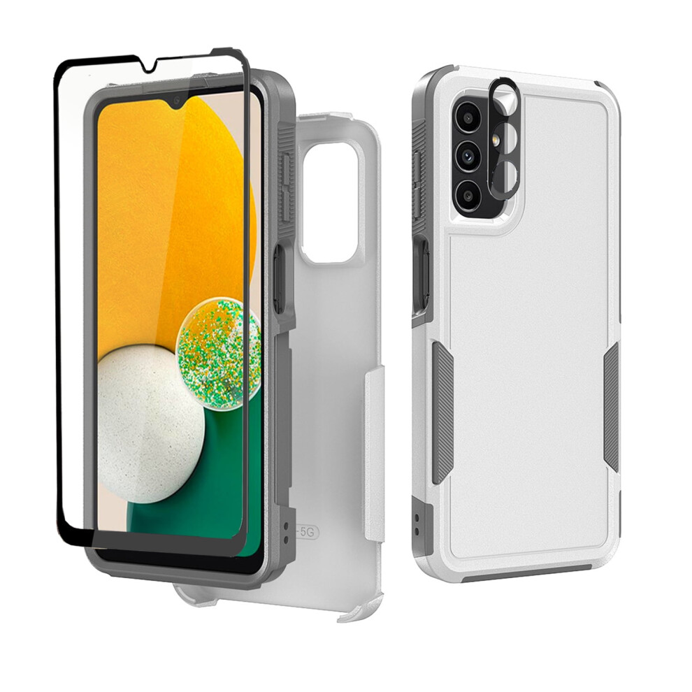 Tashhar Samsung Galaxy A15 5G Case White/Grey 9101399590682