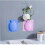 Flower Vase Fridge Magnet Blue 4