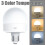 Ampoule LED rechargeable INF E26/E27, 3 températures de couleur 3