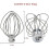 KitchenAid KSM150 Mixer Kit Dough Hook Whisk Flat Beater 4